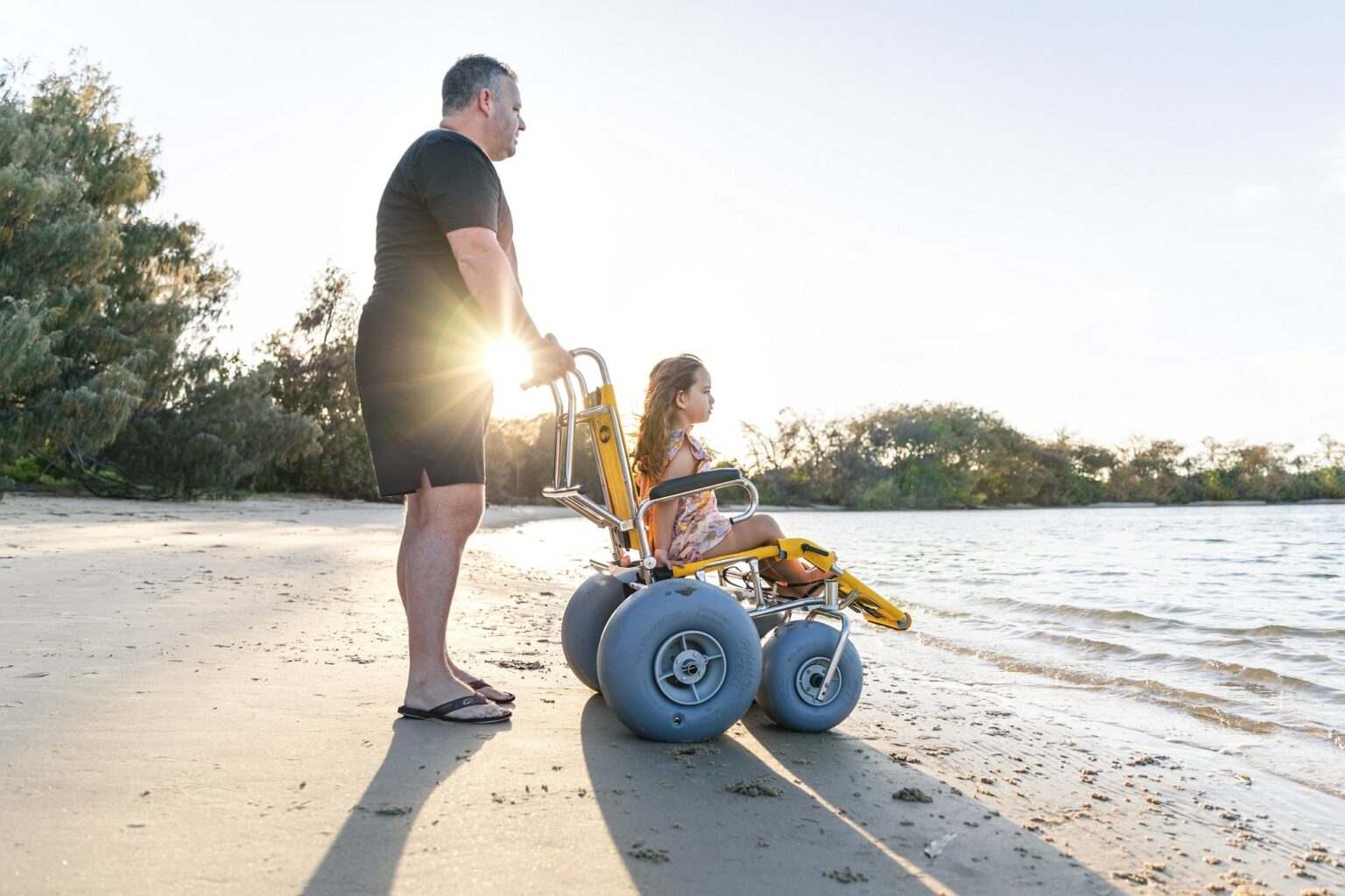 Sandcruiser® Sandpiper® All Terrain Wheelchairs Beach Wheelchairs