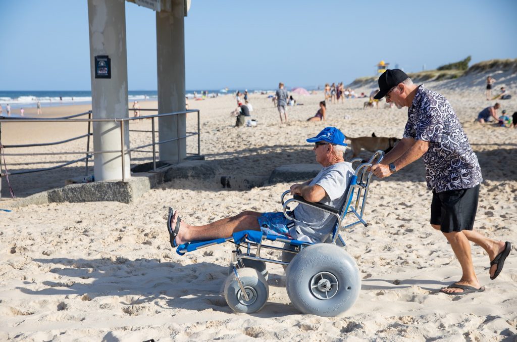 Sandcruiser® Sandpiper® All Terrain Wheelchairs Beach Wheelchairs